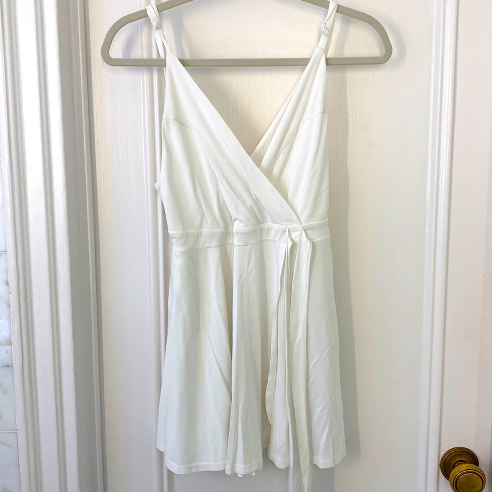 White romper in perfect condition